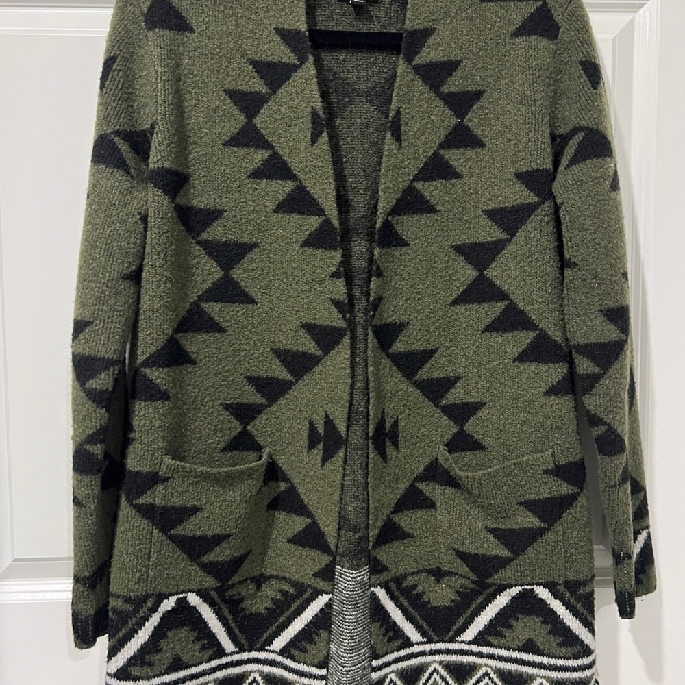 Frye Olive Textured Knit